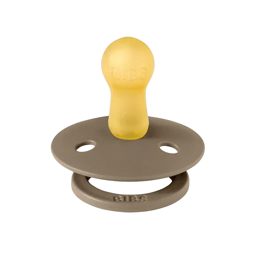 BIBS Colour Schnuller 2er-Pack Dark Oak Latex