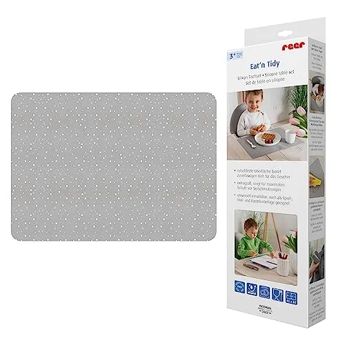 Reer Eat'n Tidy 25021 Tischset Silikon grau rutschfest