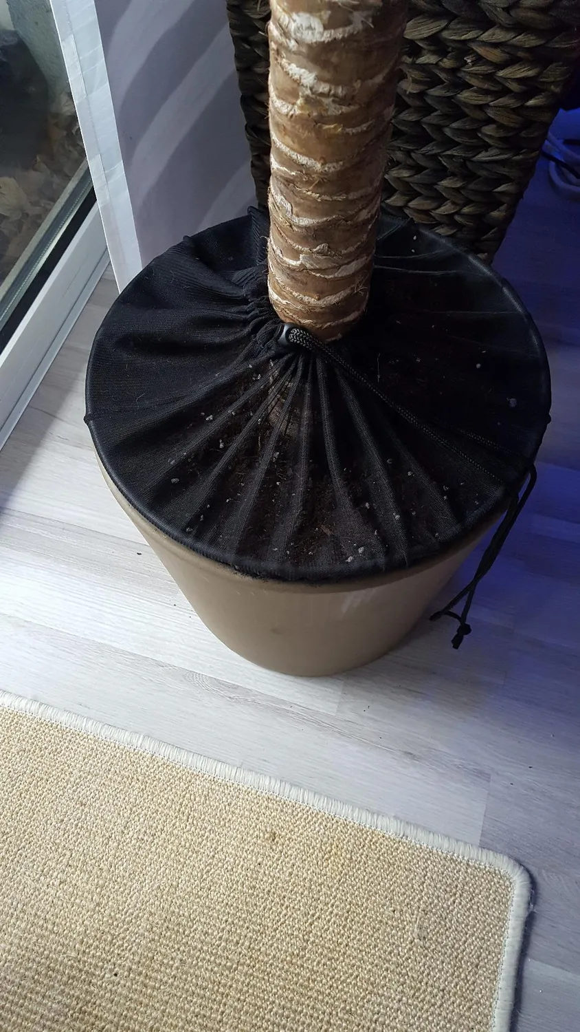 Reer Pflanzenschutz Netz Blumentopfschutz 30 cm einzeln