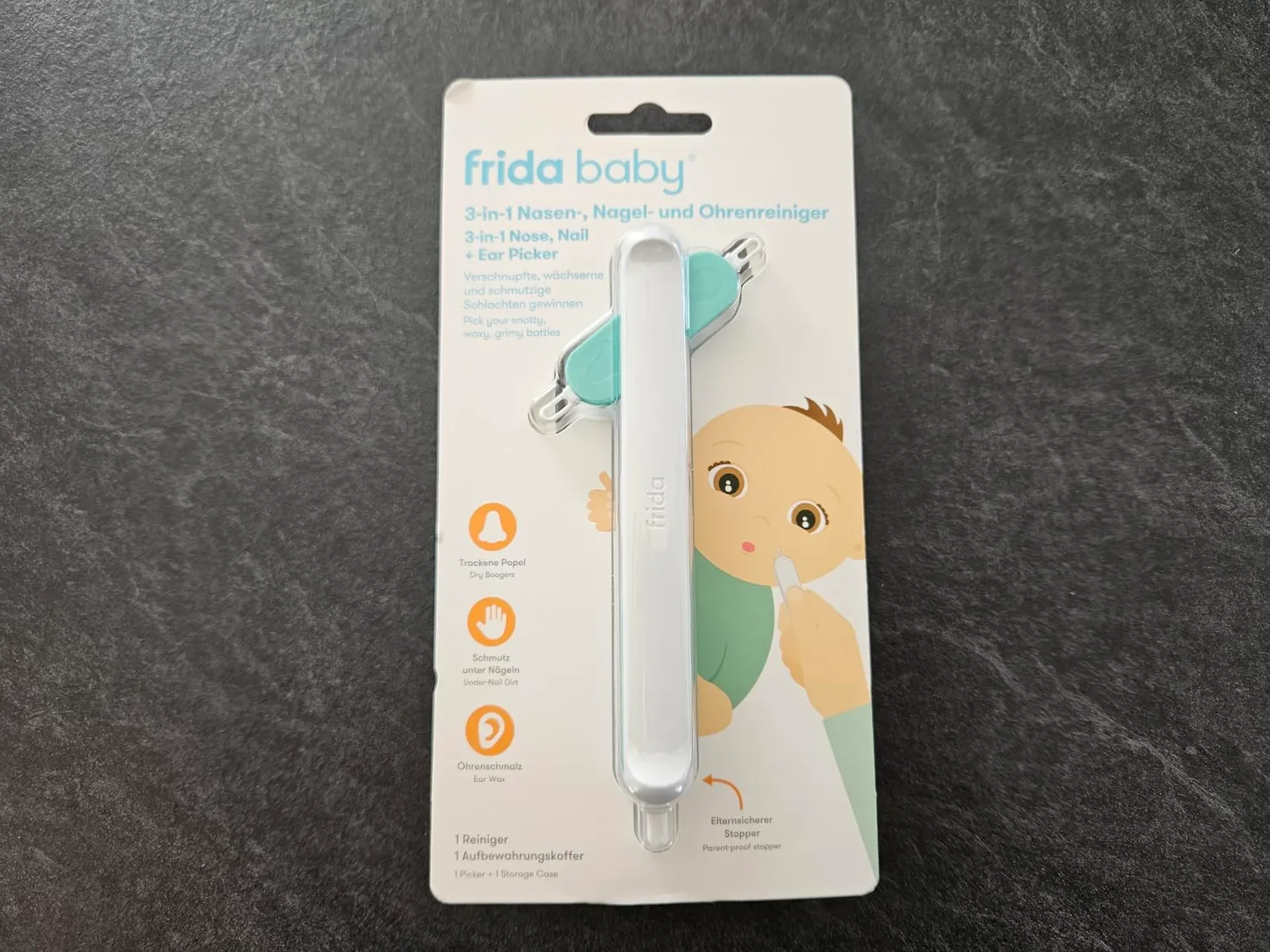 Frida Baby 3-in-1 Reiniger Pflegeset 4 Aufsätze sanft