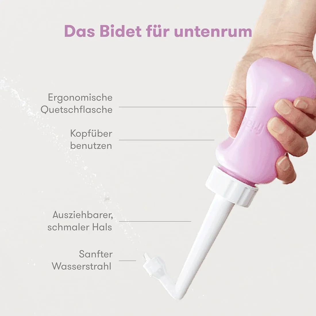 Frida Mom Wochenbett Intimdusche 300 ml Bidetflasche