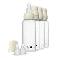 Bibs PP Babyflasche 270ml 2er Sage Silikon mittlerer Fluss