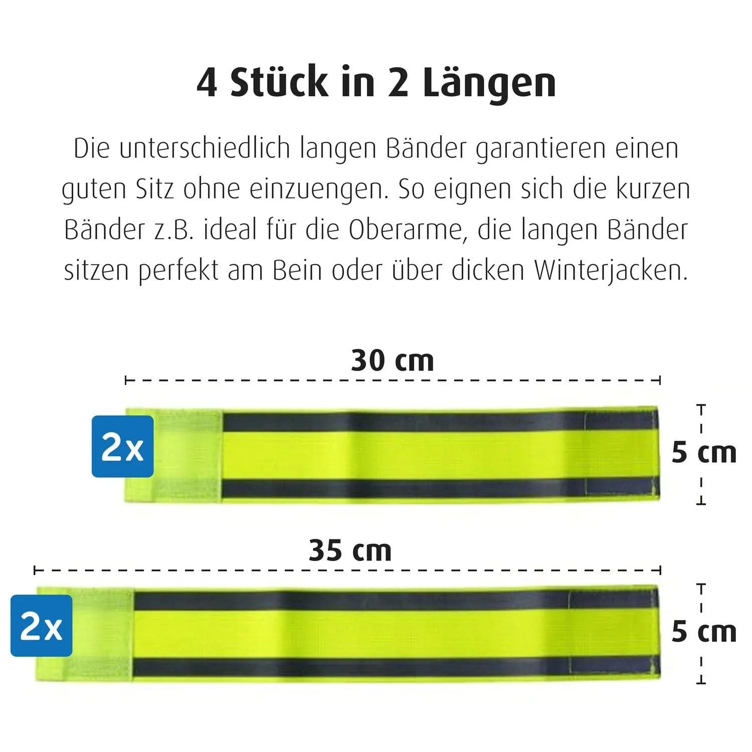 reer MyBuddyGuard Reflektor-Band 4 Stück