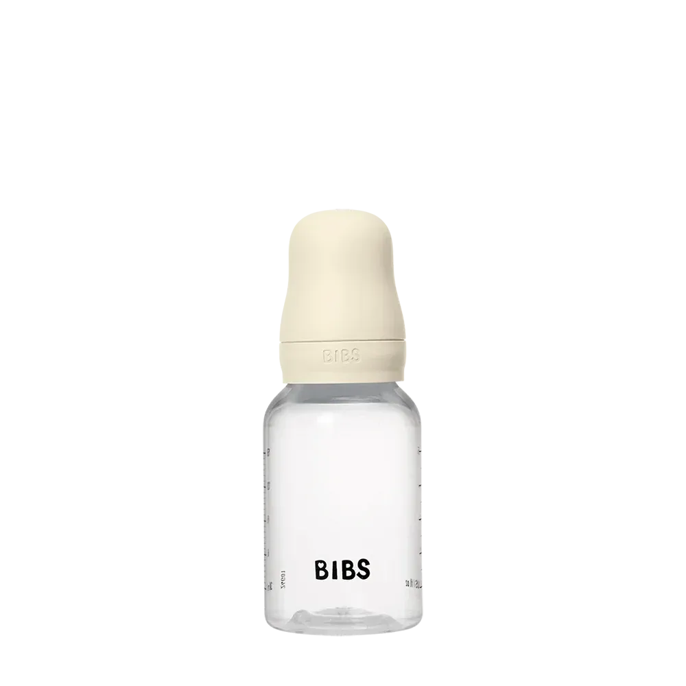 BIBS Baby 150ml Latex Babyflasche Ivory Anti-Kolik