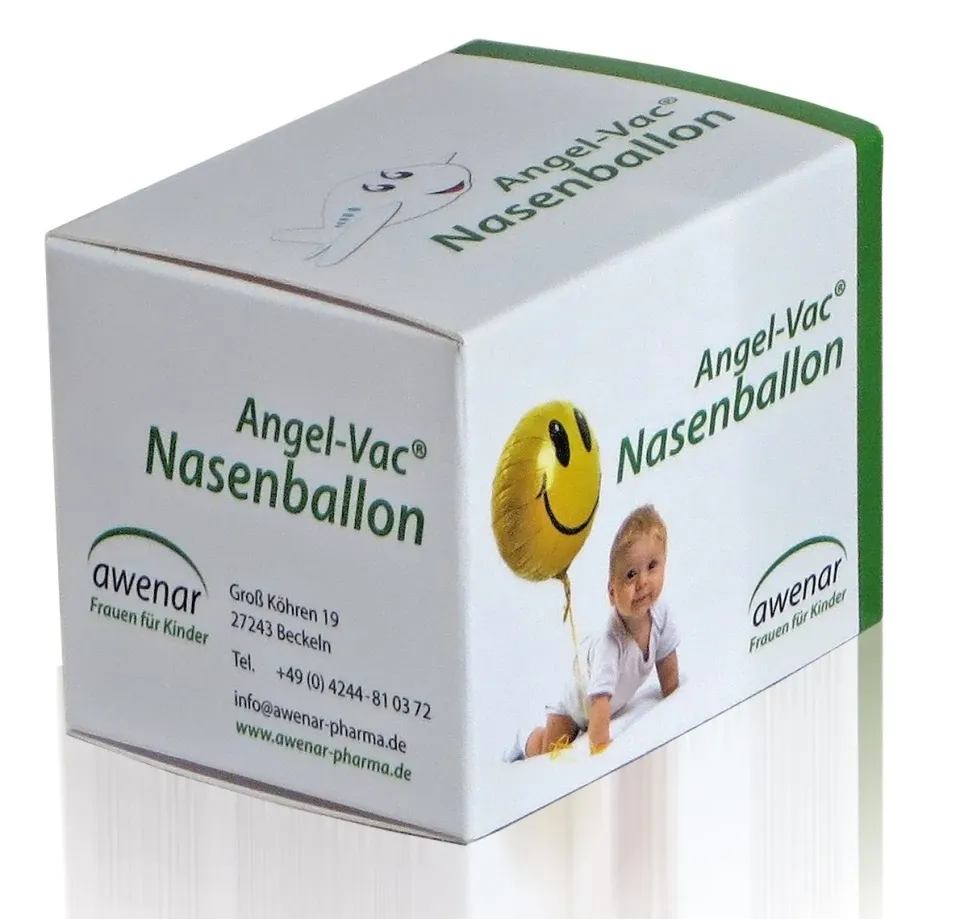 Angel-Vac Nasenballon Kinder ab 3 Jahren mit 5 Ersatzballons