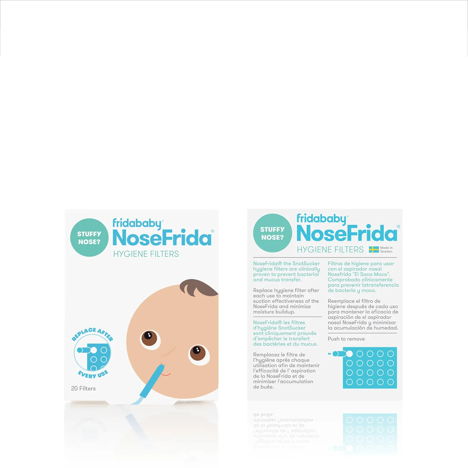 Frida Baby NoseFrida Hygienefilter 20 Stück Nasensauger