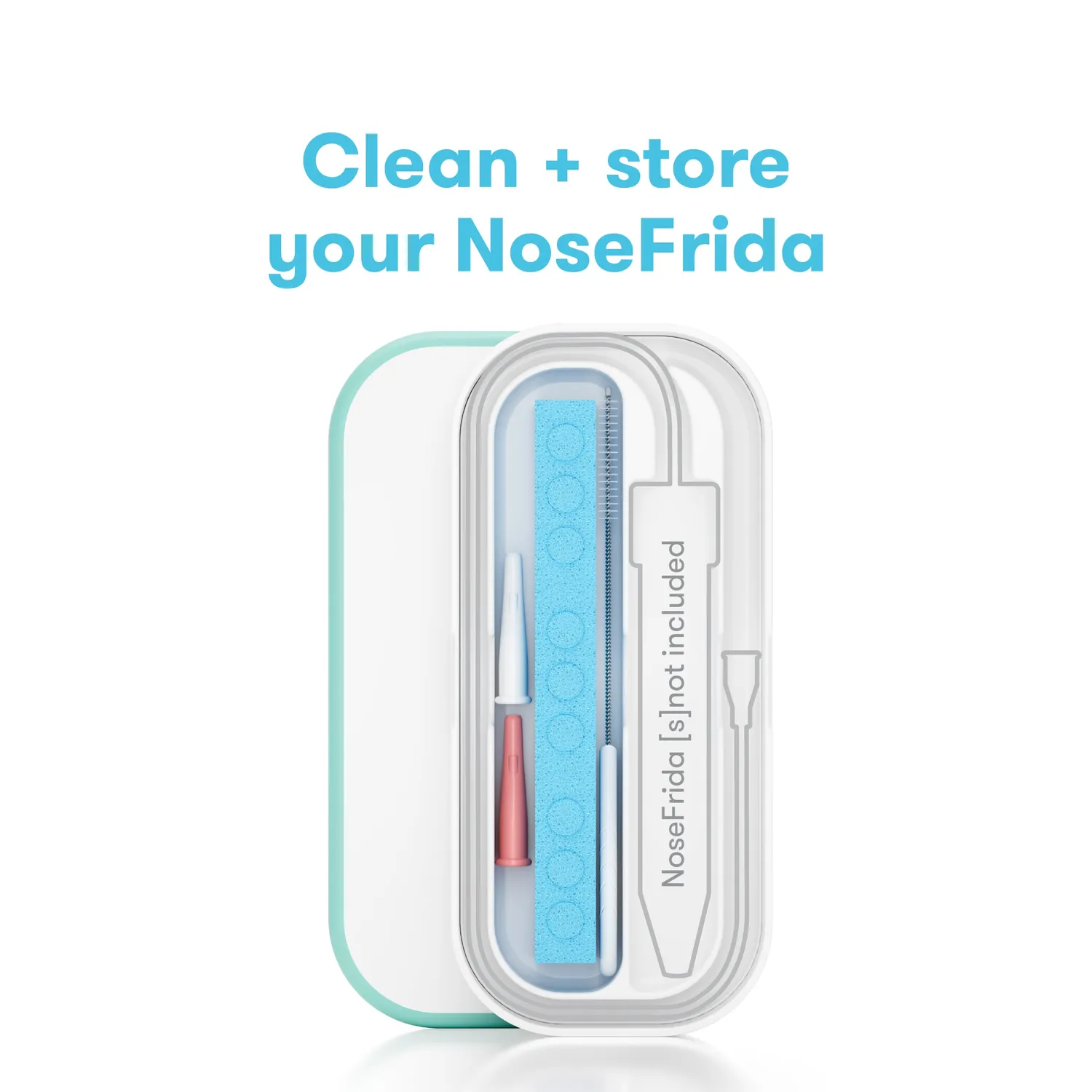 Frida Baby NoseFrida Case + Refills Nasensauger-Zubehör mit Filtern