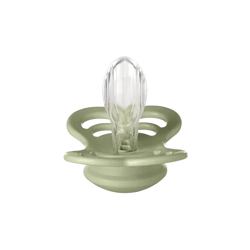 BIBS Supreme Schnuller 2er Ivory Sage flach symmetrisch