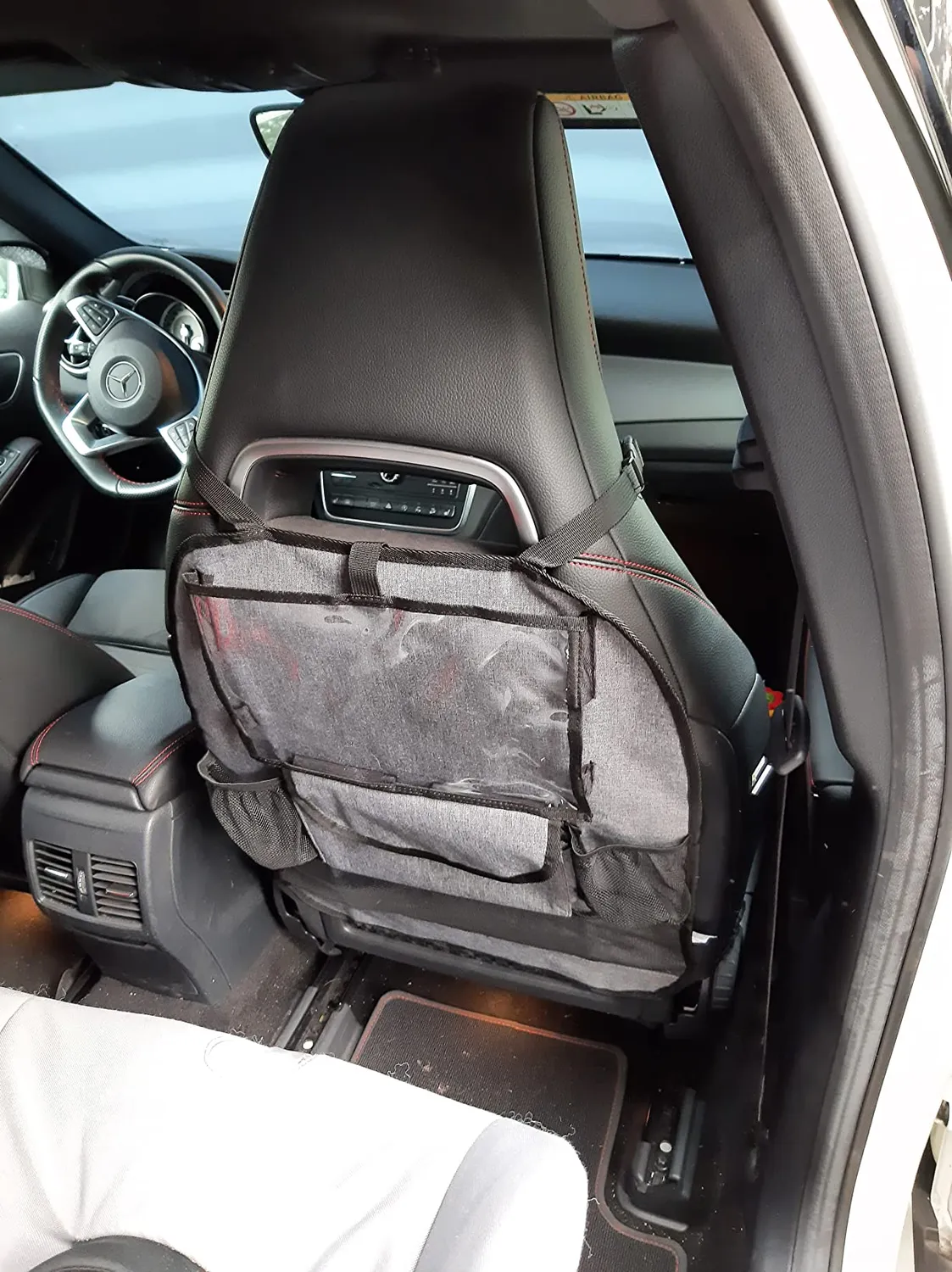 reer TravelKid Entertain Autositz-Organizer Grau Tablet-Fach