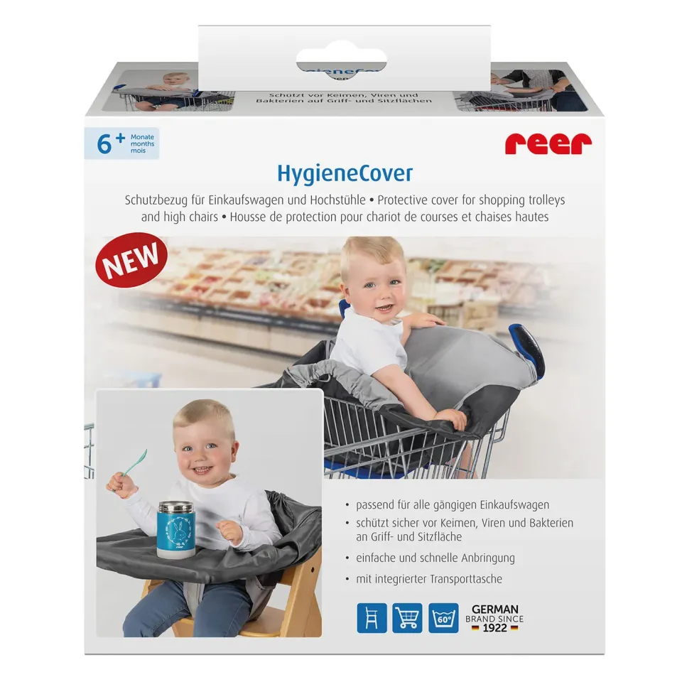 reer HygieneCover 85031 Schutzbezug Grau Waschbar