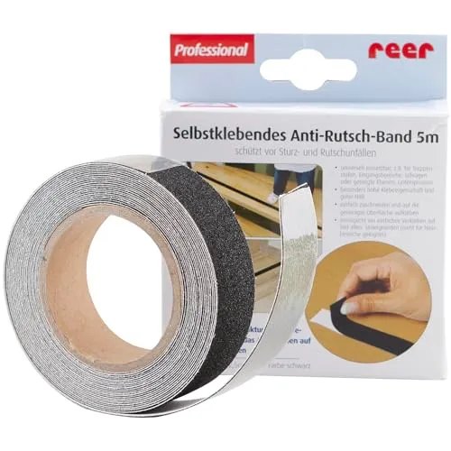 reer 80135 Anti-Rutsch Band selbstklebend 2,5 cm x 5 m