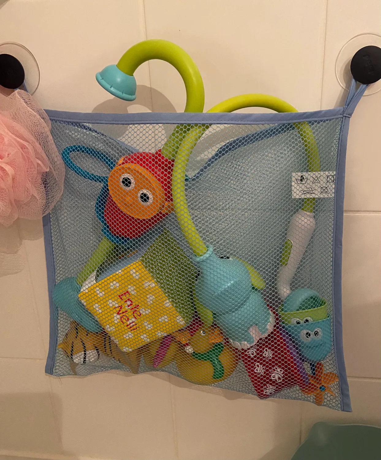 Reer MyHappyBath Spielzeugnetz Badewanne 43x36 cm hellblau
