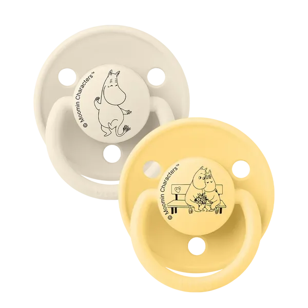 BIBS x Moomin De Lux Schnuller 2er Moomintroll Latex