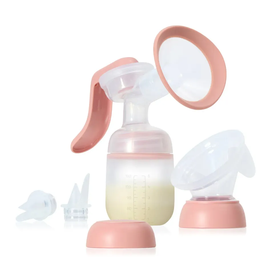 Frida Mom Manual Milchpumpe Hand mit Silikon Modus