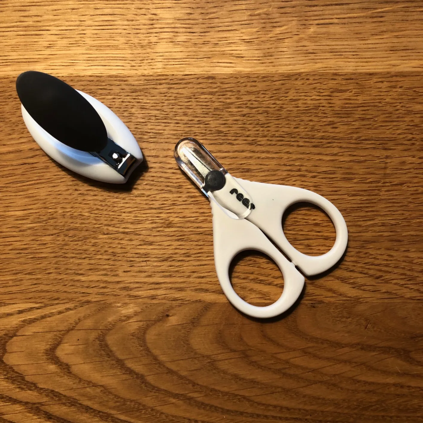 reer BabyCare Nagelpflege-Set Schere Knipser weiß