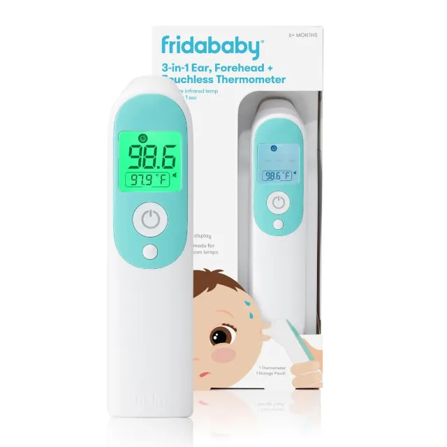 Frida Baby 3-in-1 Infrarot Fieberthermometer Ohr Stirn