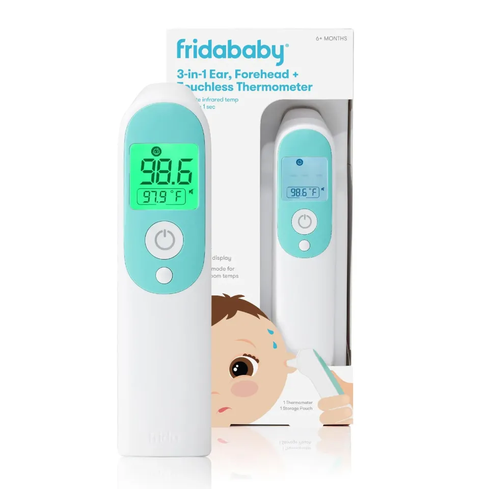 Frida Baby 3-in-1 Infrarot Fieberthermometer Ohr Stirn