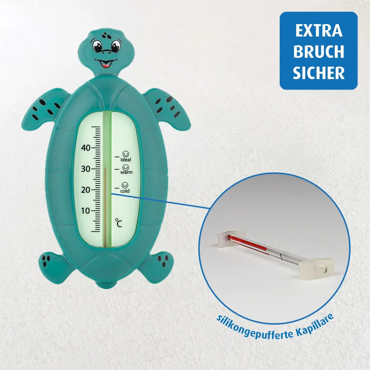 Reer Schildkröte Baby-Badethermometer quecksilberfrei