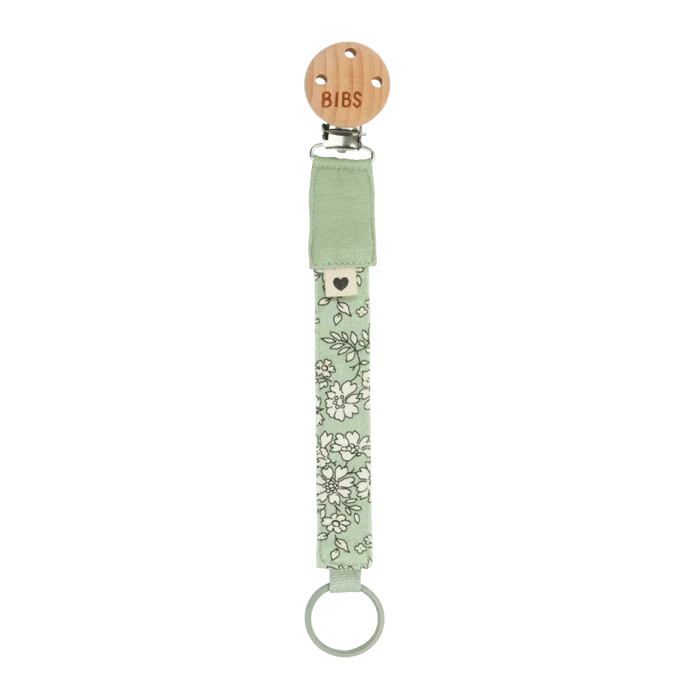 BIBS Liberty Schnullerkette Capel Sage Bio-Baumwolle