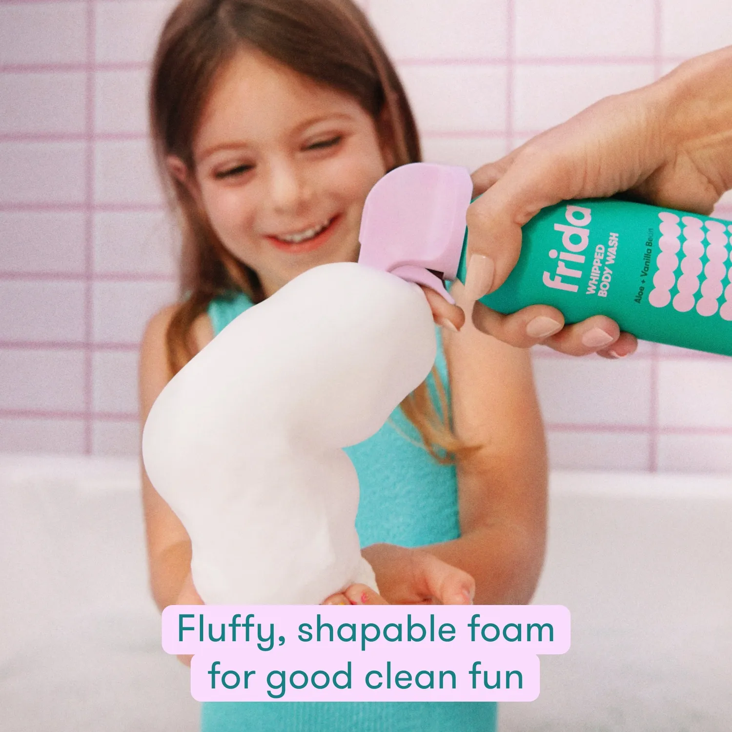 Frida Kids Whipped Body Wash Duschschaum Erdbeere sensibel