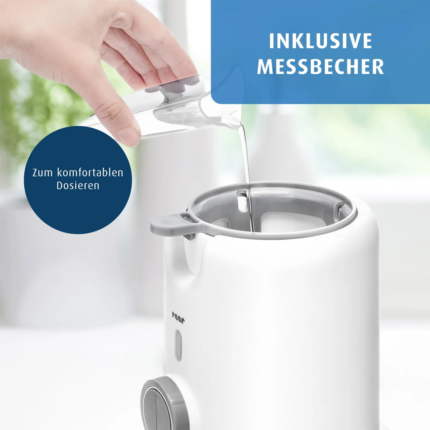 Reer TurboFood Flaschenwärmer Babykostwärmer mit Korb