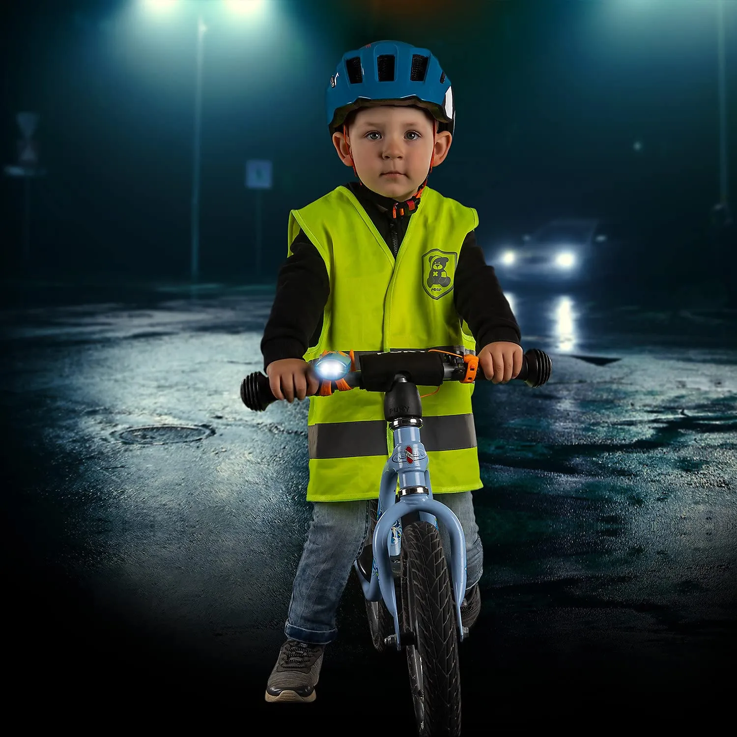 Reer MyBuddyGuard 53115 Kinder Sicherheitsweste gelb S