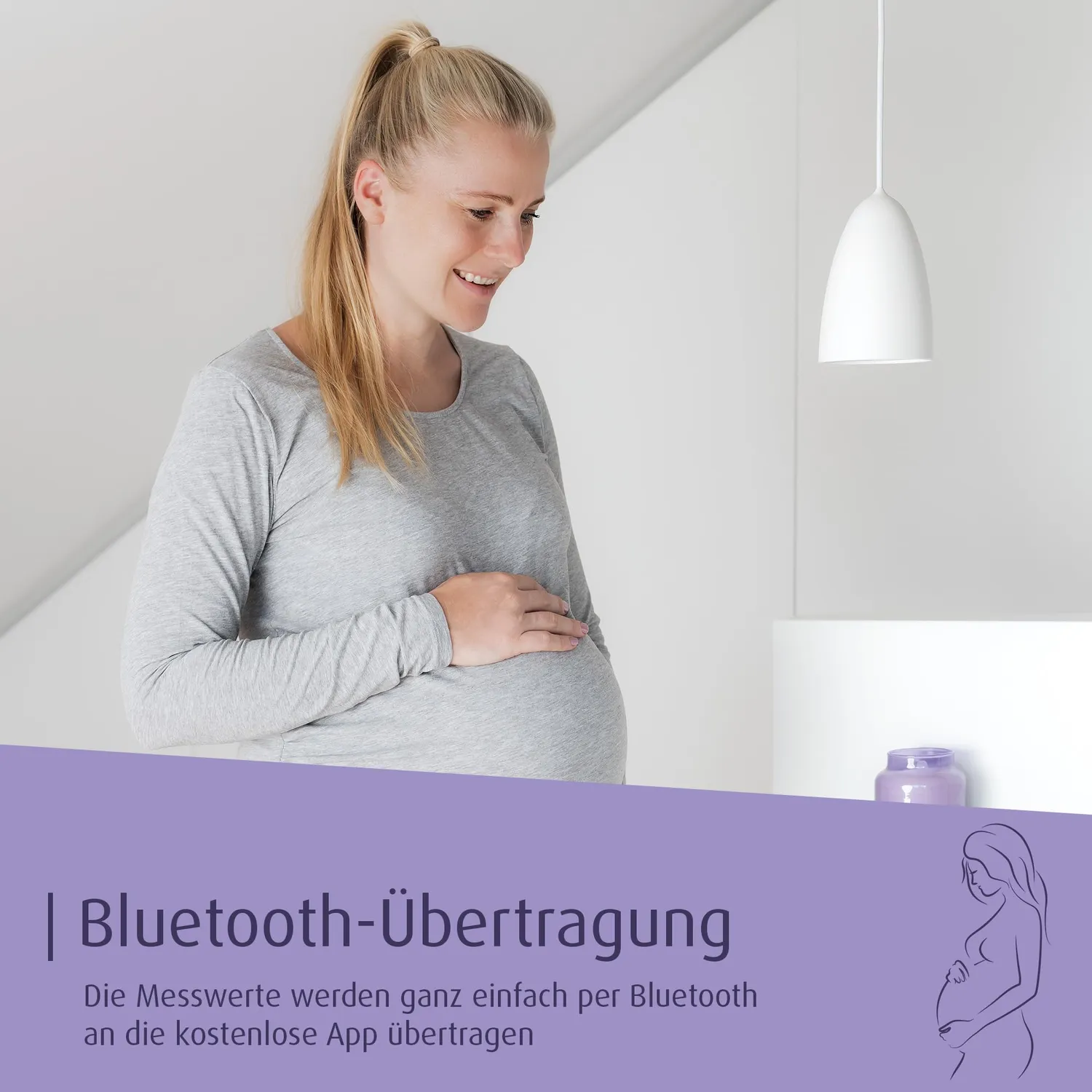 reer Basalthermometer Zyklustracker mit App Bluetooth