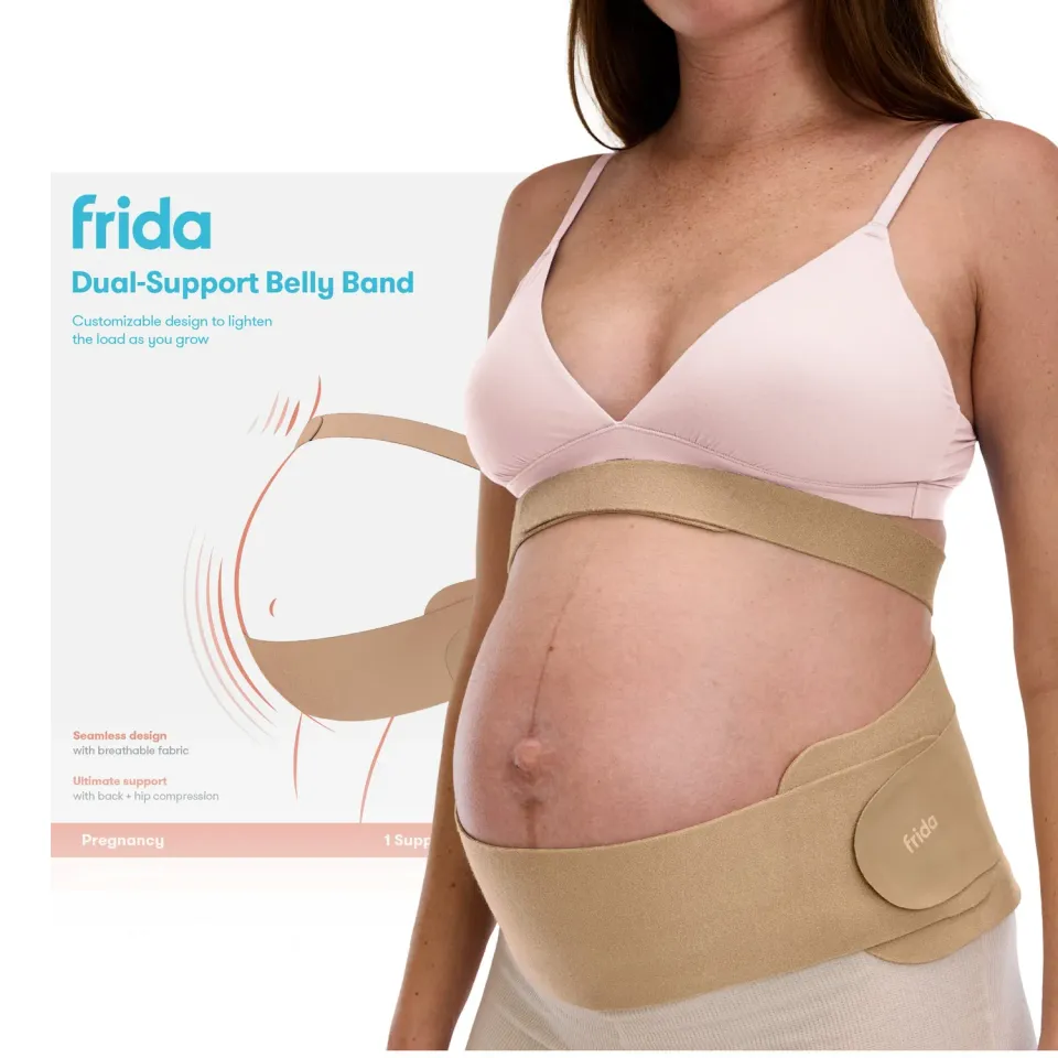 Frida Mom Dual Support Bauchband Clay S/M