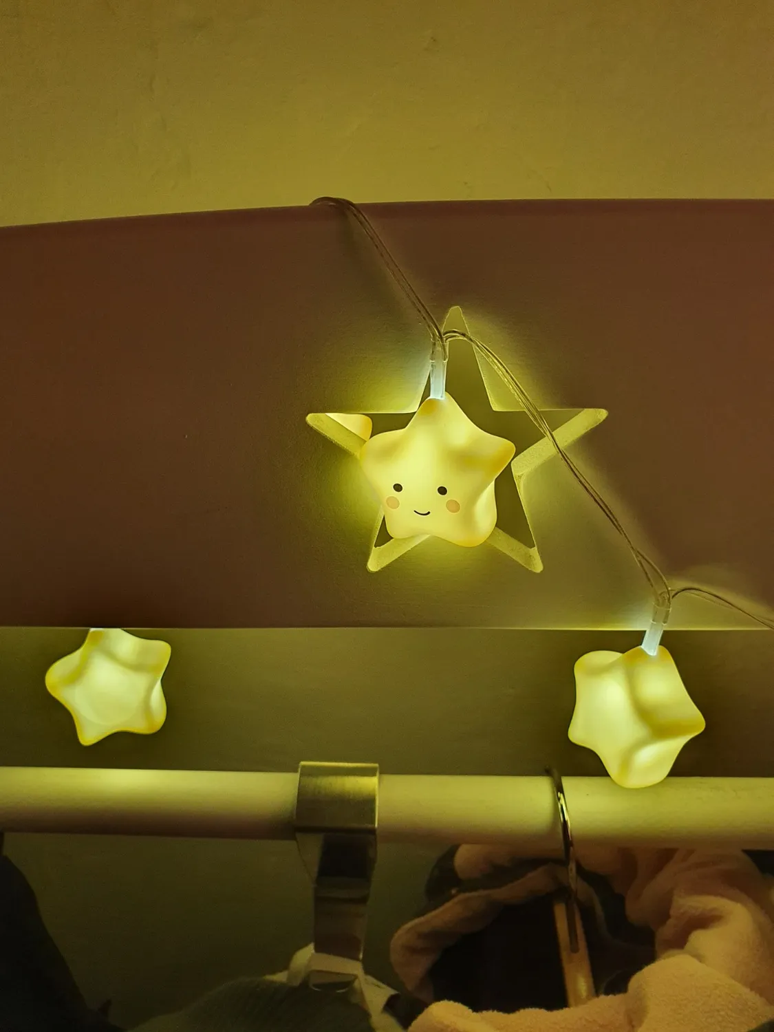 reer lumilu String Light Star Lichterkette gelb