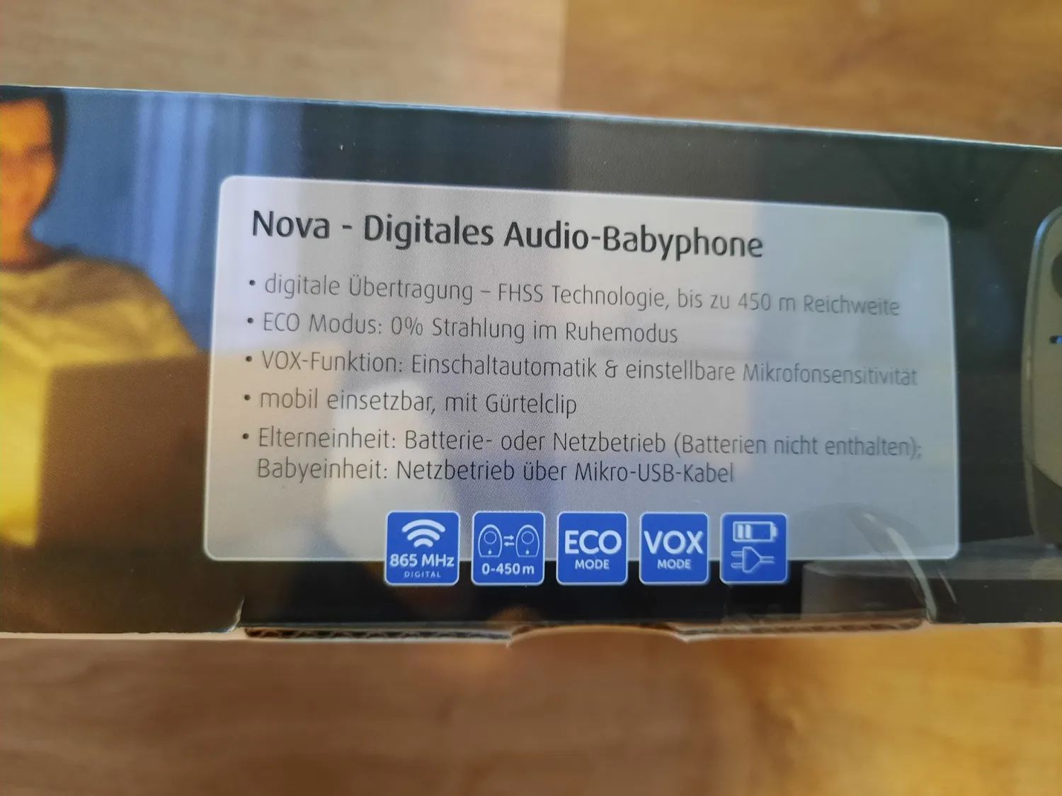 reer Nova 50140 Babyphone weiß 450 m Reichweite