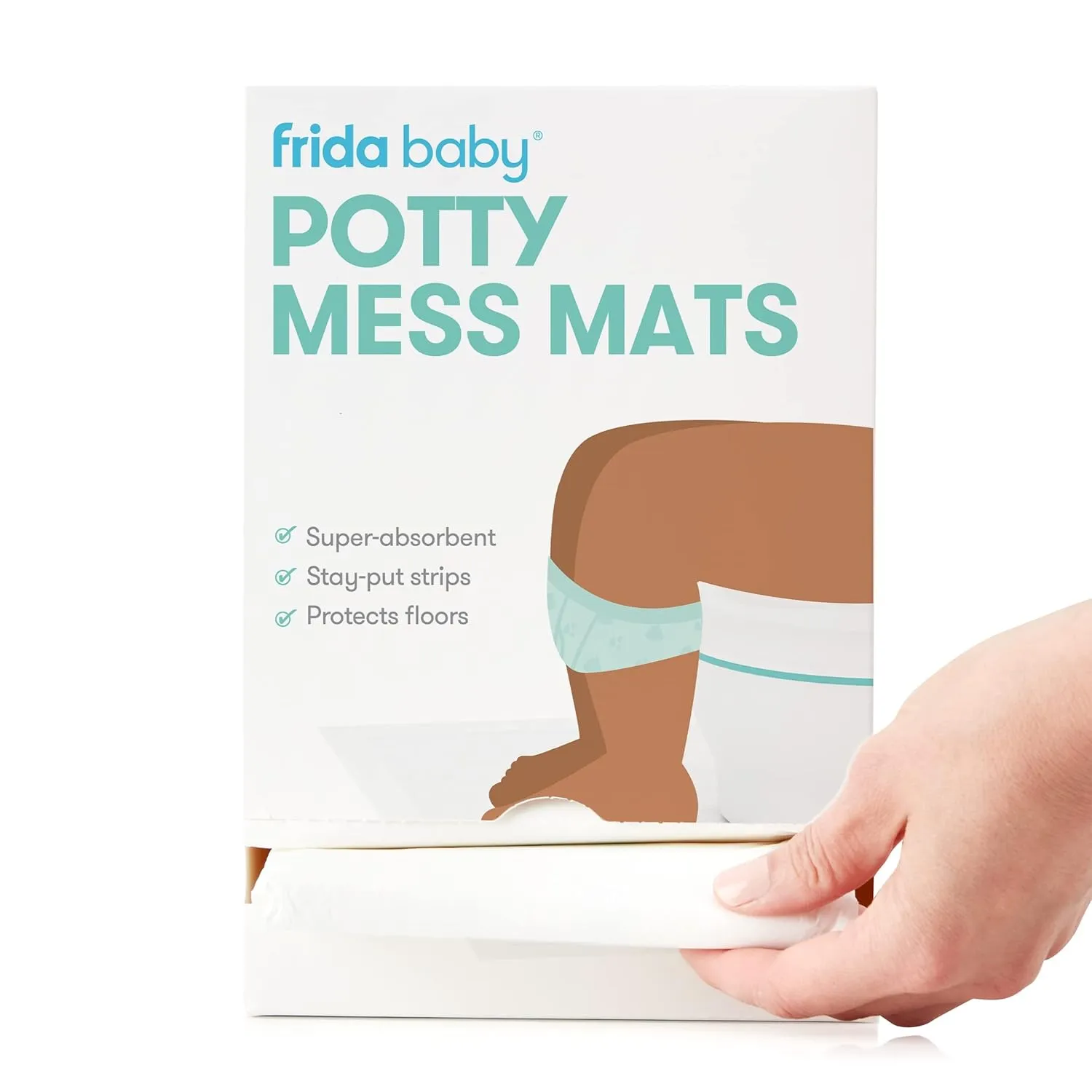 Frida Baby Potty Mess Mats Töpfchenmatten 20 Stück saugstark