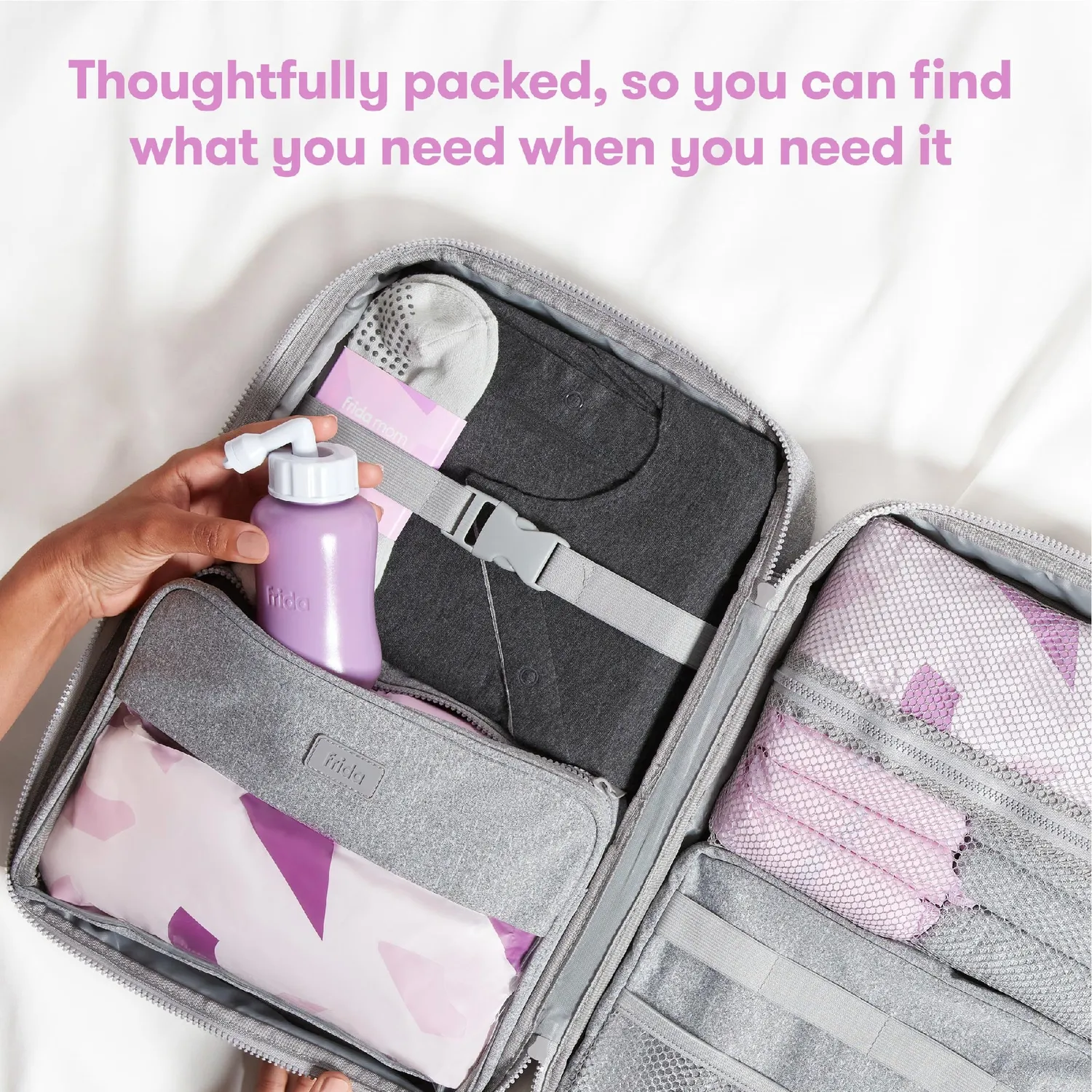 Frida Mom Motherload Kliniktasche Geburt Wochenbett Set