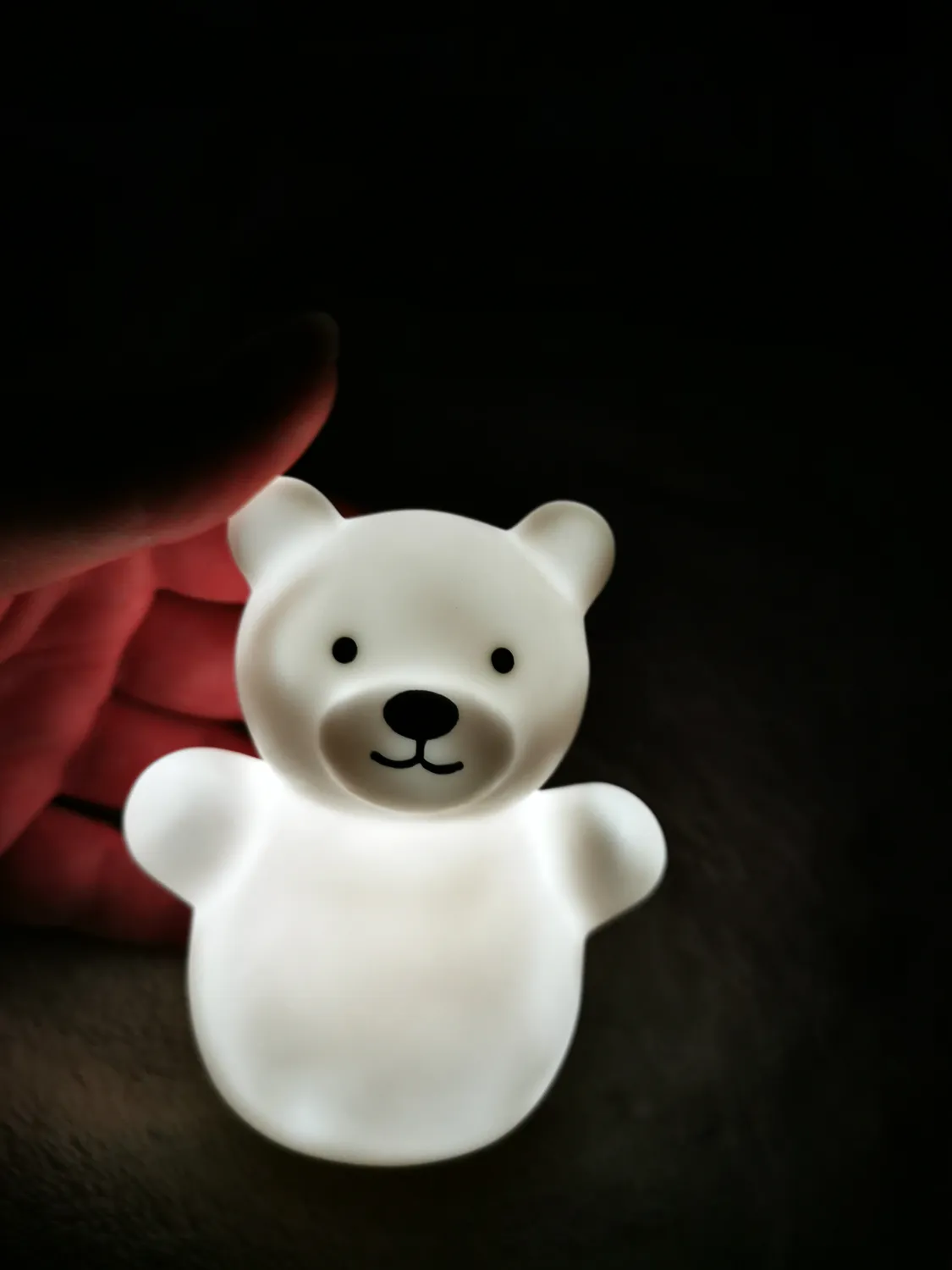 Reer lumilu Mini Zoo Hippo Nachtlicht Nilpferd blau LED