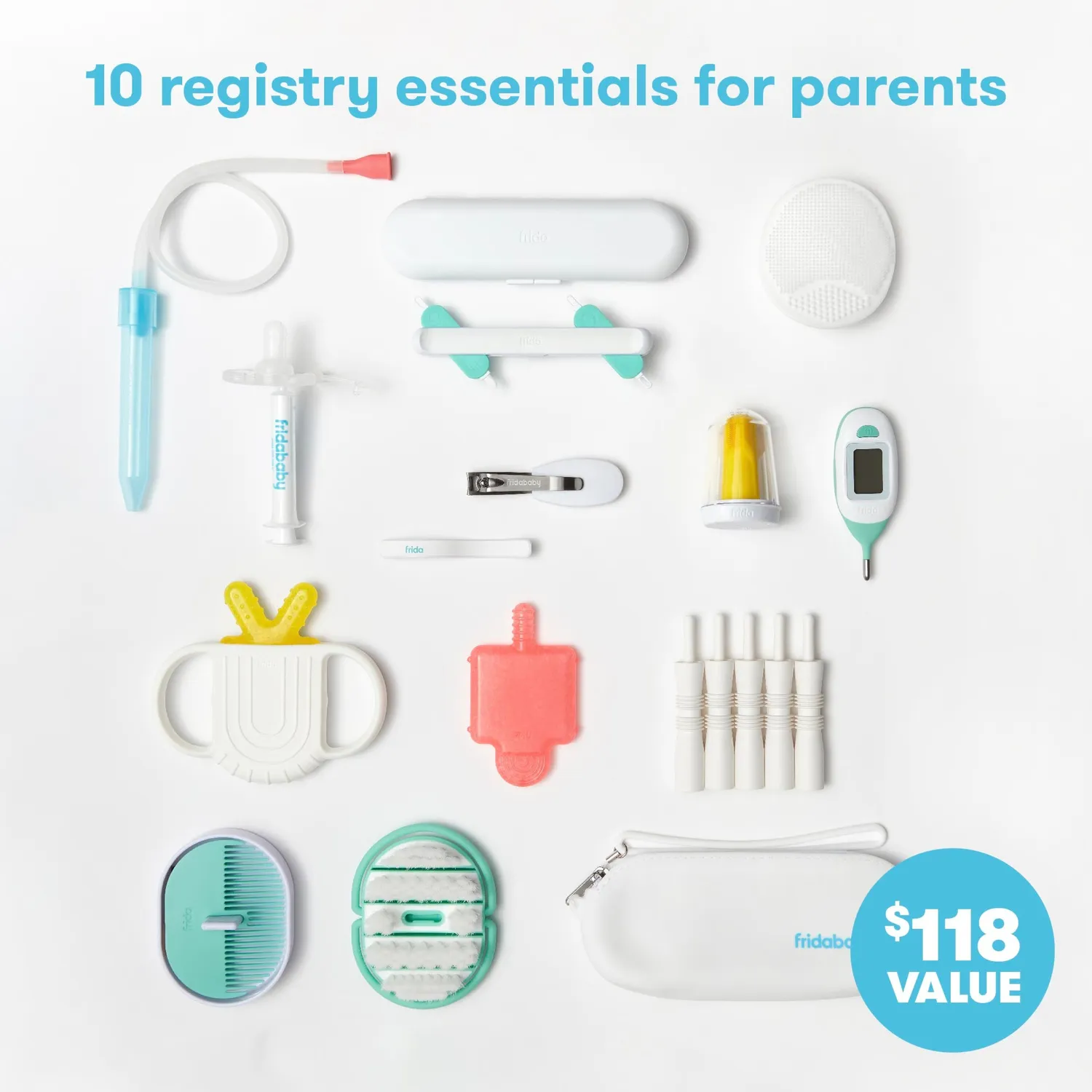 Frida Baby Ultimate Baby Kit Pflegeset 10-teilig