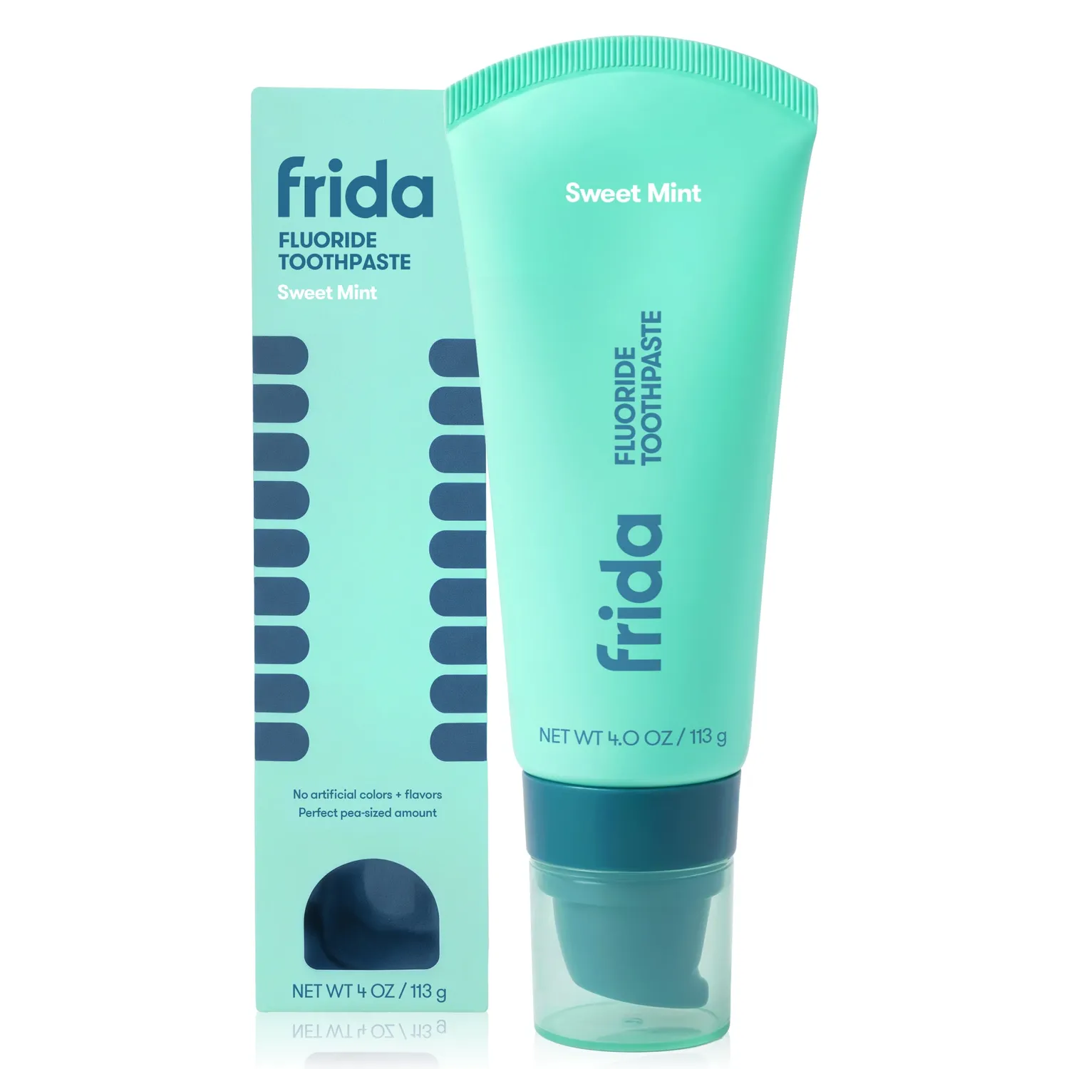 Frida Kids Fluoride Toothpaste Zahnpasta Bubble Mint mit Fluorid