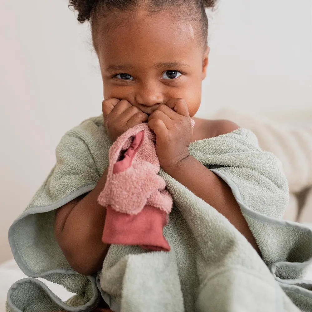 BIBS Poncho Kapuzenhandtuch Toddler Vanilla Bio-Baumwolle