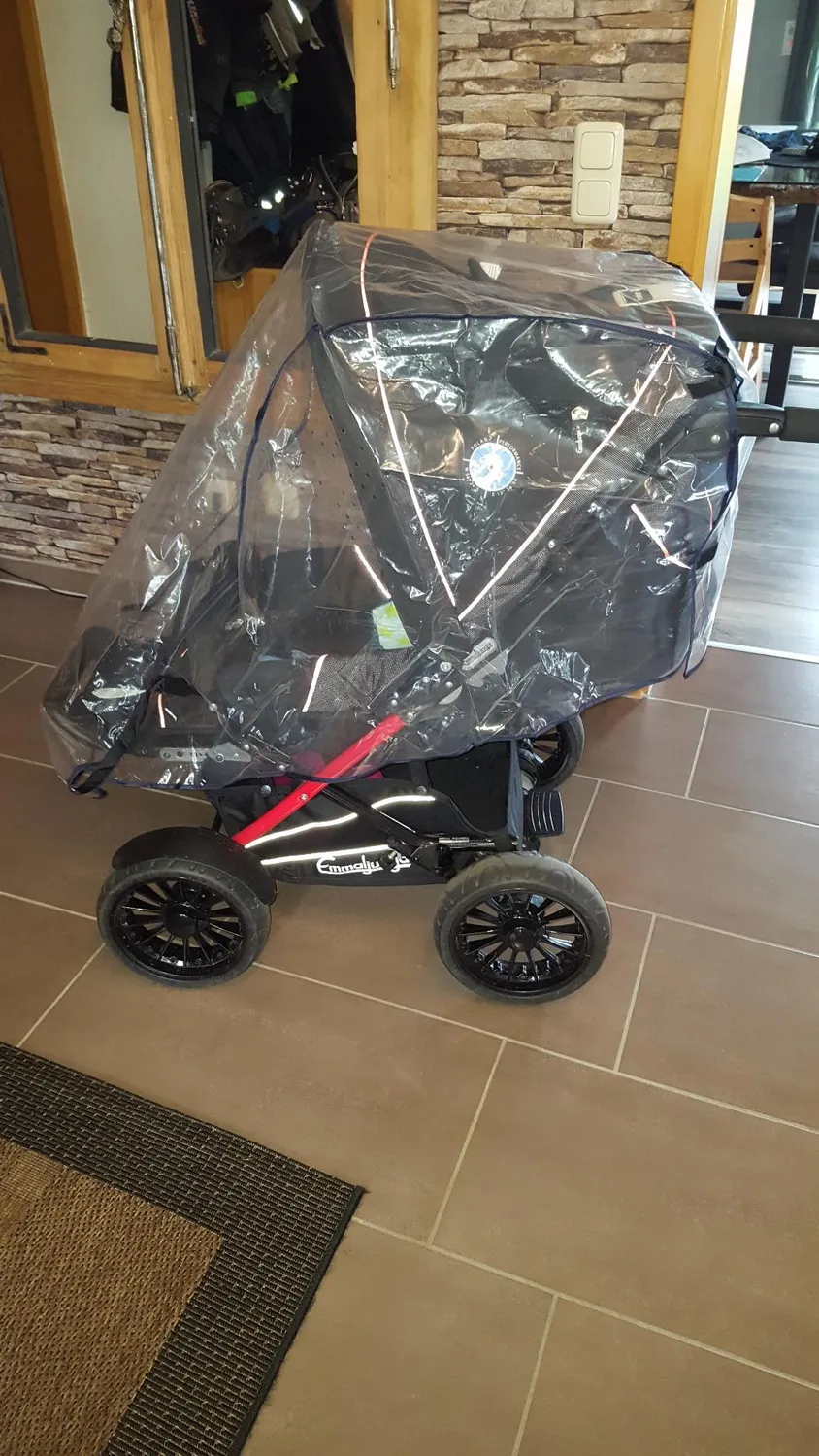 Reer PEVA Universal Regenschutz Kinderwagen PVC-frei