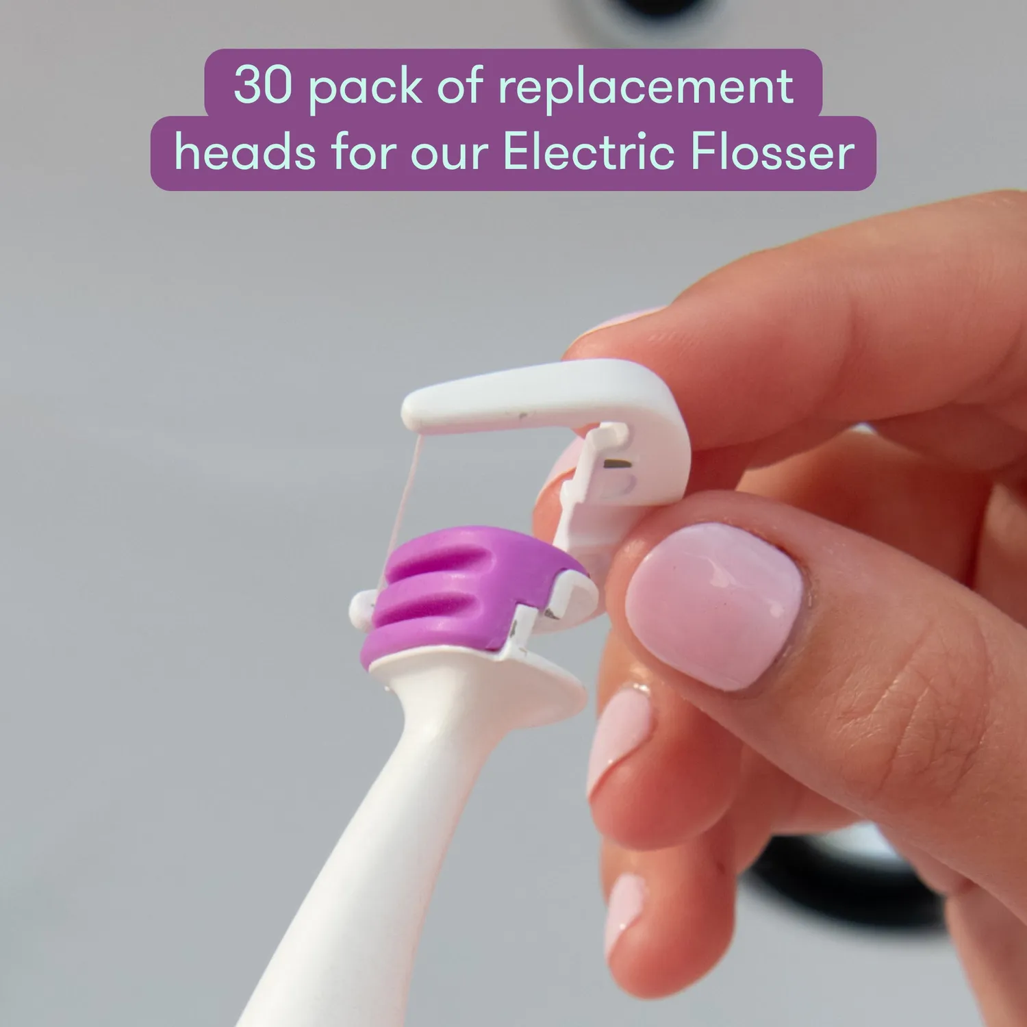 Frida Kids Electric Flosser Ersatzköpfe 30 Stück