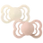 BIBS Supreme Schnuller 2er Ivory Sage flach symmetrisch