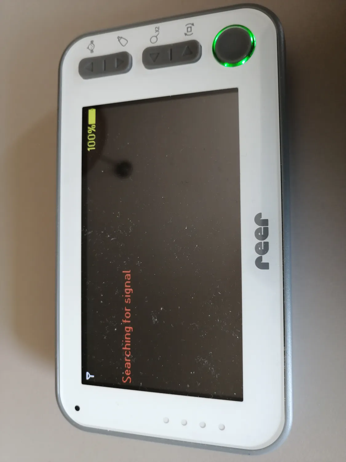 reer 80440 BabyCam XL Video-Babyphone weiß 4,3 Zoll