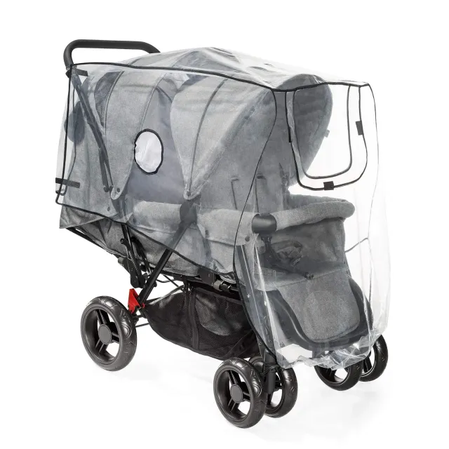 reer RainCover Duo Regenschutz Zwillingswagen PVC-frei