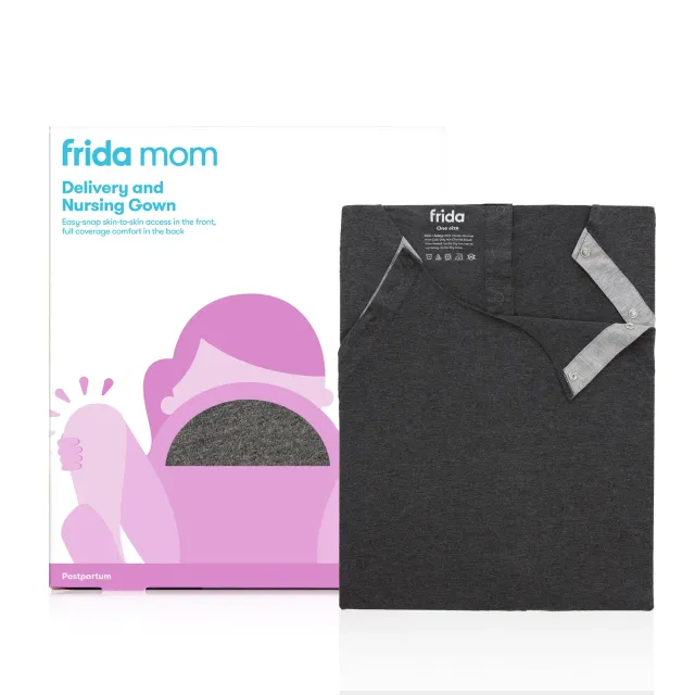 Frida Mom Entbindungs Stillnachthemd Viskose One Size