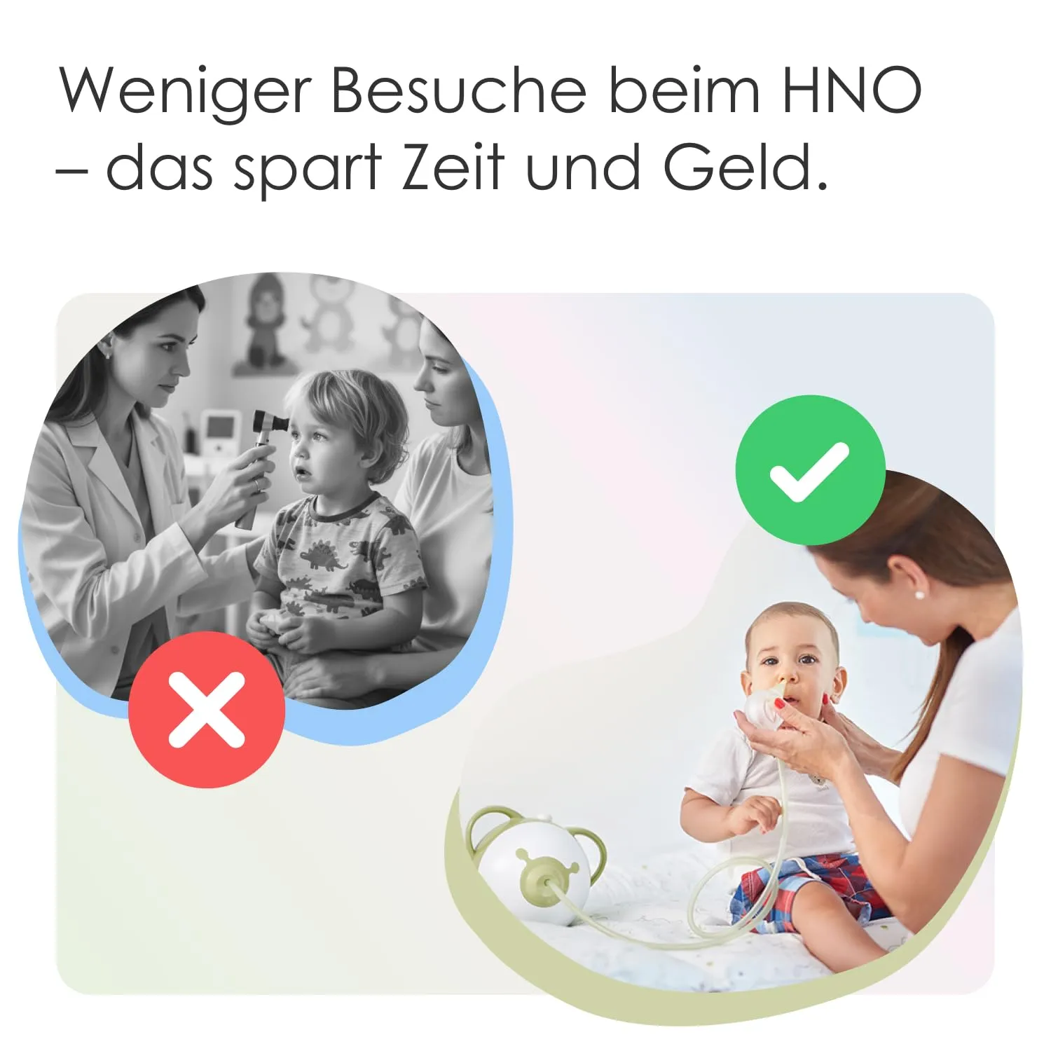 Nosiboo Pro Nasensauger elektrisch rosa Baby