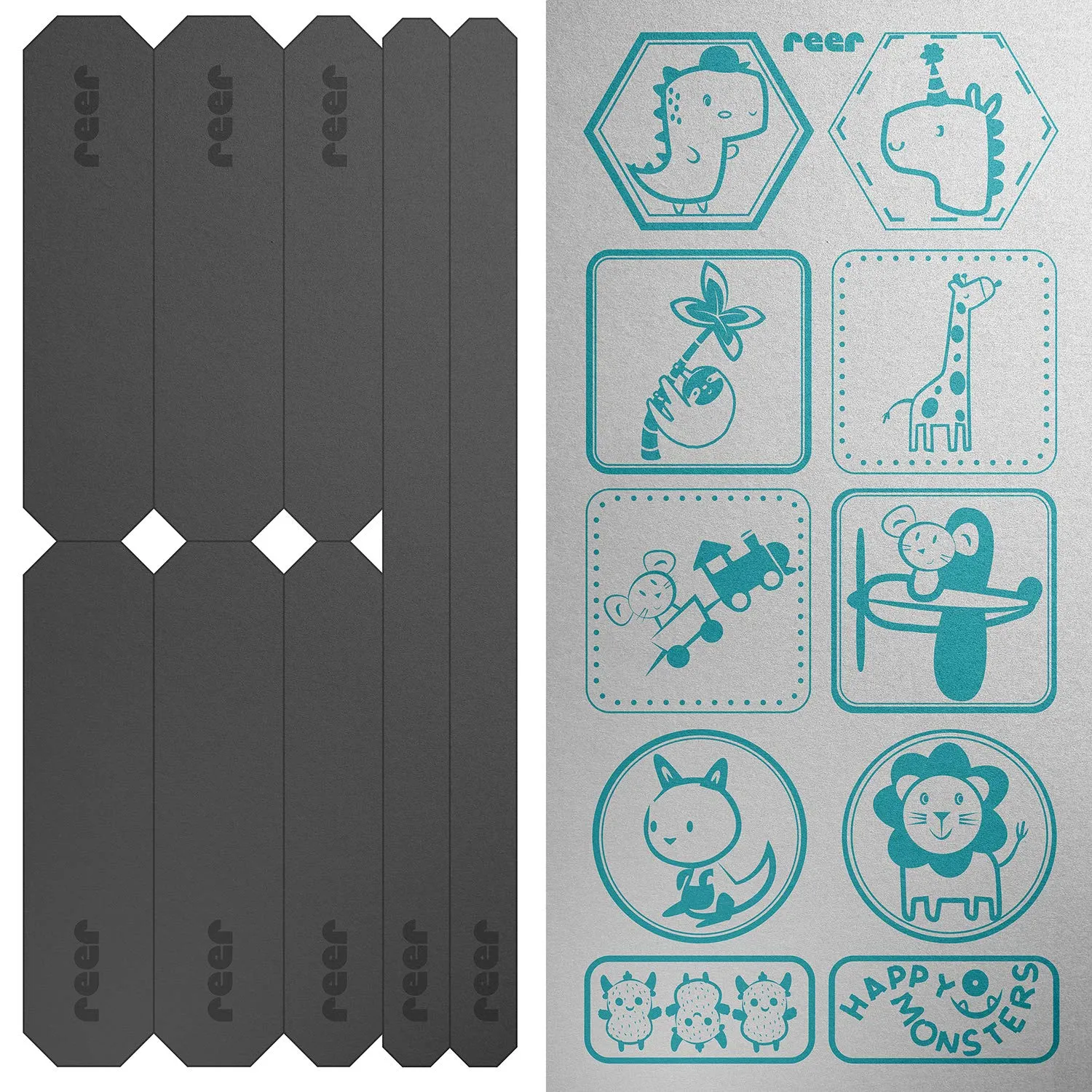 reer Light Reflex Reflektor Sticker alte Version 16er