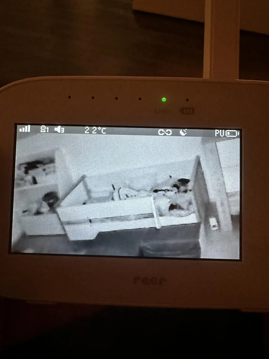 Reer BabyCam XL Move Babyphone Hauptgerät weiß
