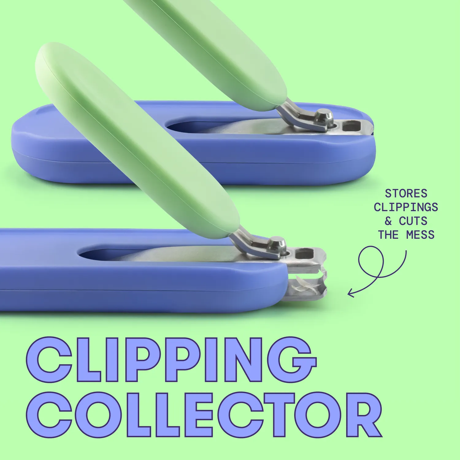 NoseFrida Frida Kids 2-in-1 Nail Clipper Nagelknipser Blau-Grün sicher