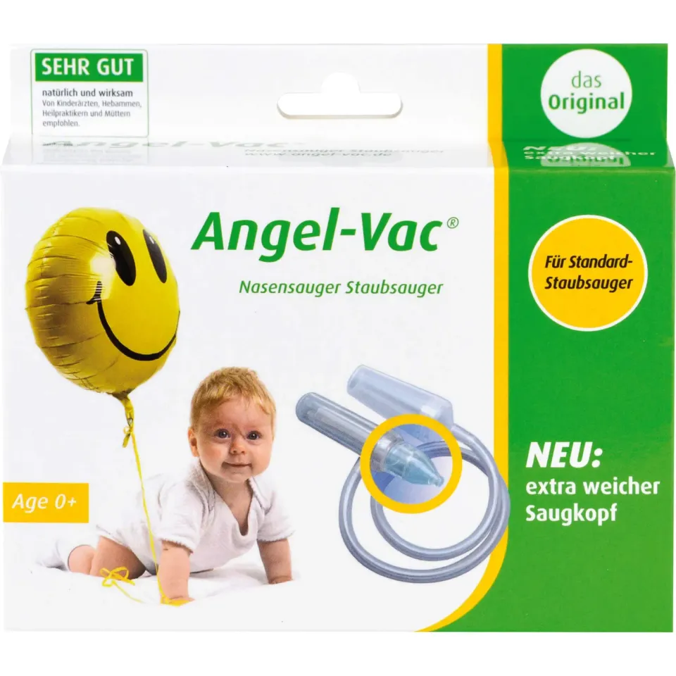 Angel-Vac Nasensauger Staubsaugeraufsatz Medizinprodukt