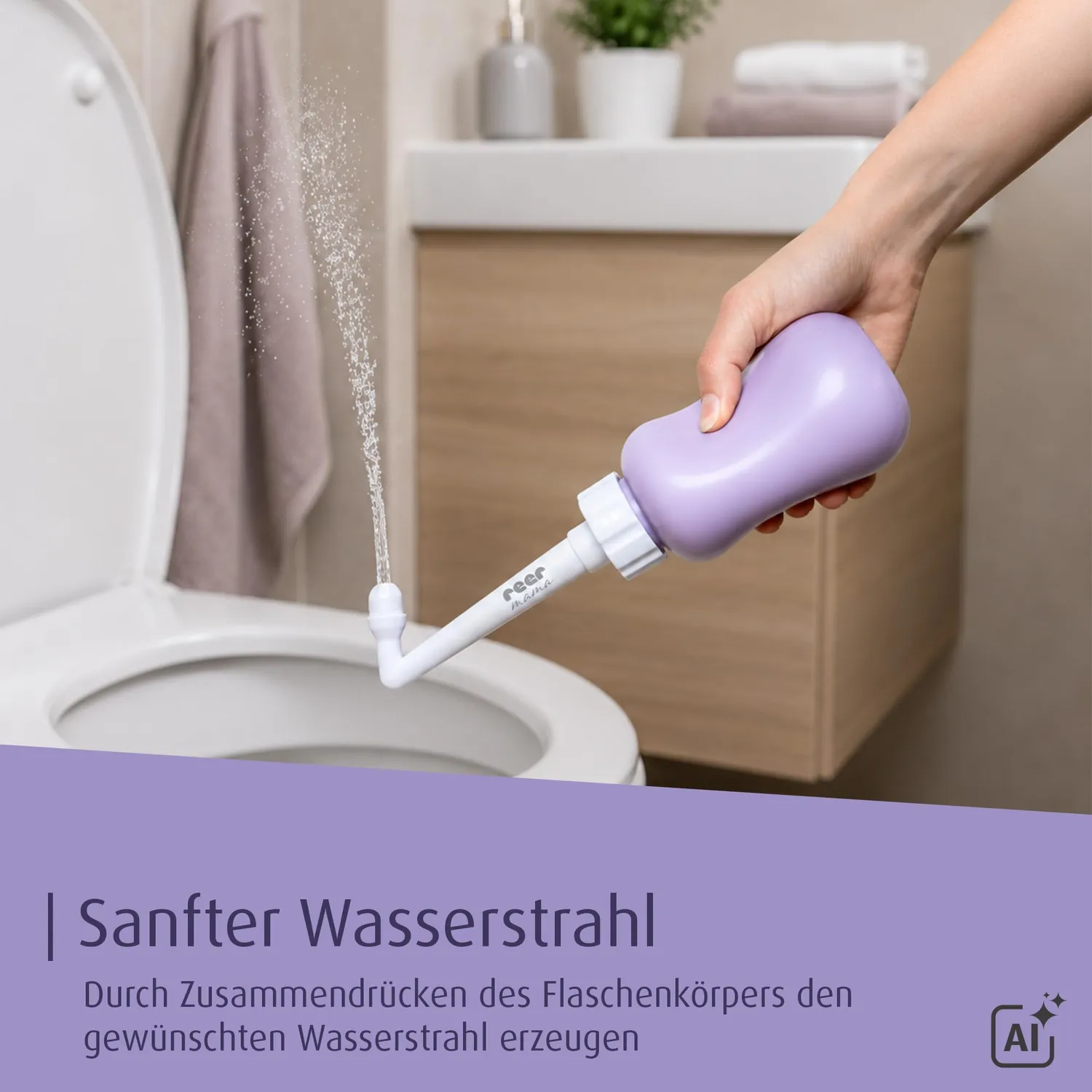 reer Intimdusche Wochenbett Po Dusche 380 ml tragbar