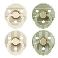 BIBS Colour Schnuller 4er Ivory Sand Vanilla Dark Oak