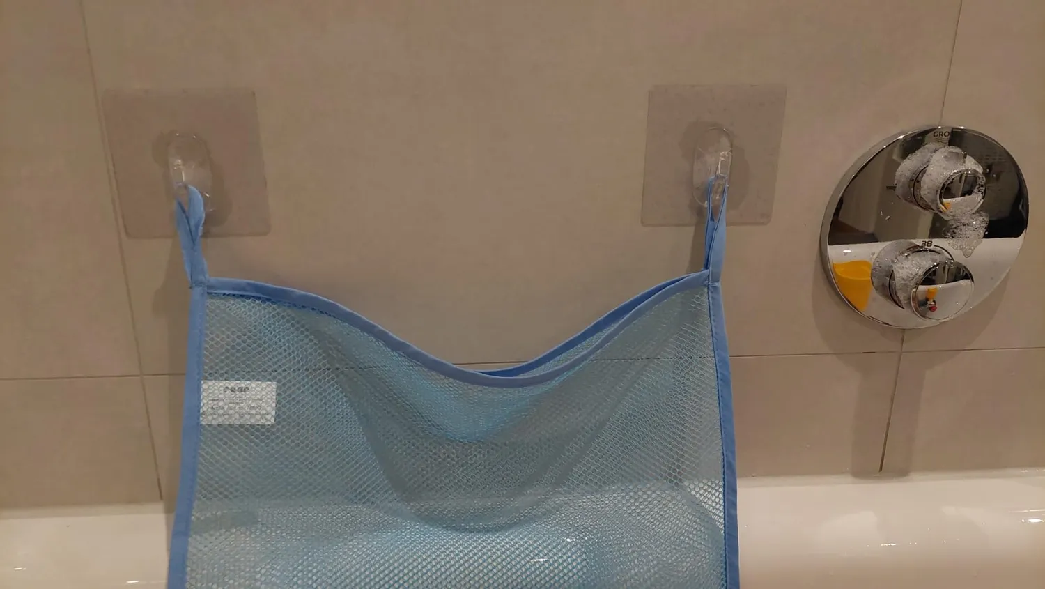 Reer MyHappyBath Spielzeugnetz Badewanne 43x36 cm hellblau